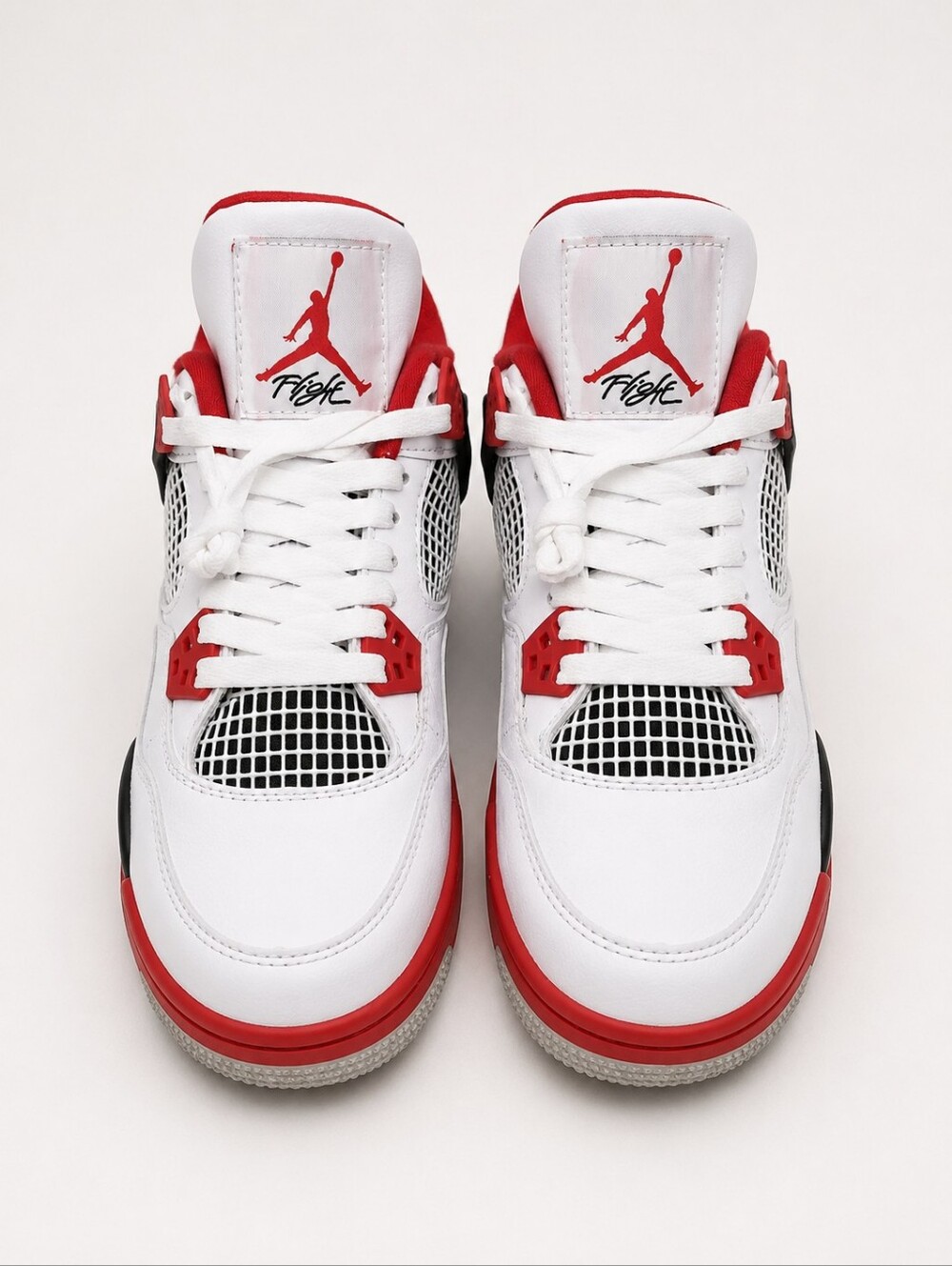 Air Jordan 4 Retro White Red Black